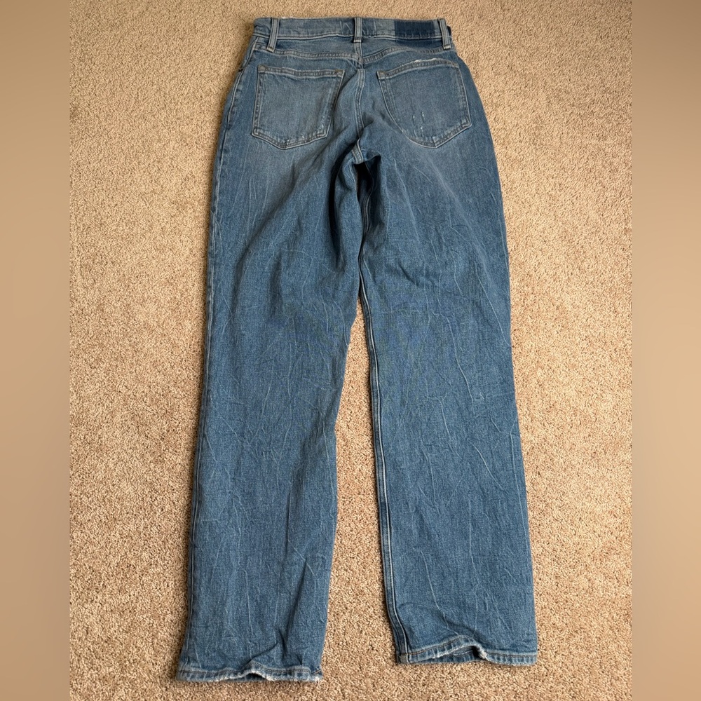 Abercrombie & Fitch The 90s Straight Ultra High Rise Curve Love Jeans Size 29/8 - Picture 3 of 3